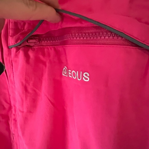 New! Eous pink small equestrian riding snow jacket - Picture 8 of 12